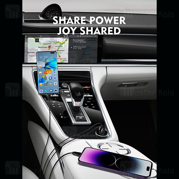 شارژر فندکی الدینیو LDNIO C102 توان 160 وات